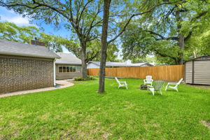 Back Yard/Back of Home