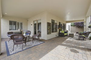 Covered Patio, Ready for Entertaining