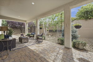 Private and Serene Covered Patio