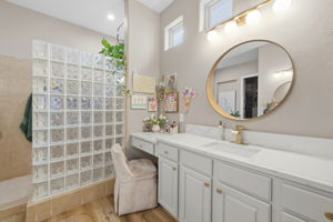 Primary Bathroom with Walk In Shower