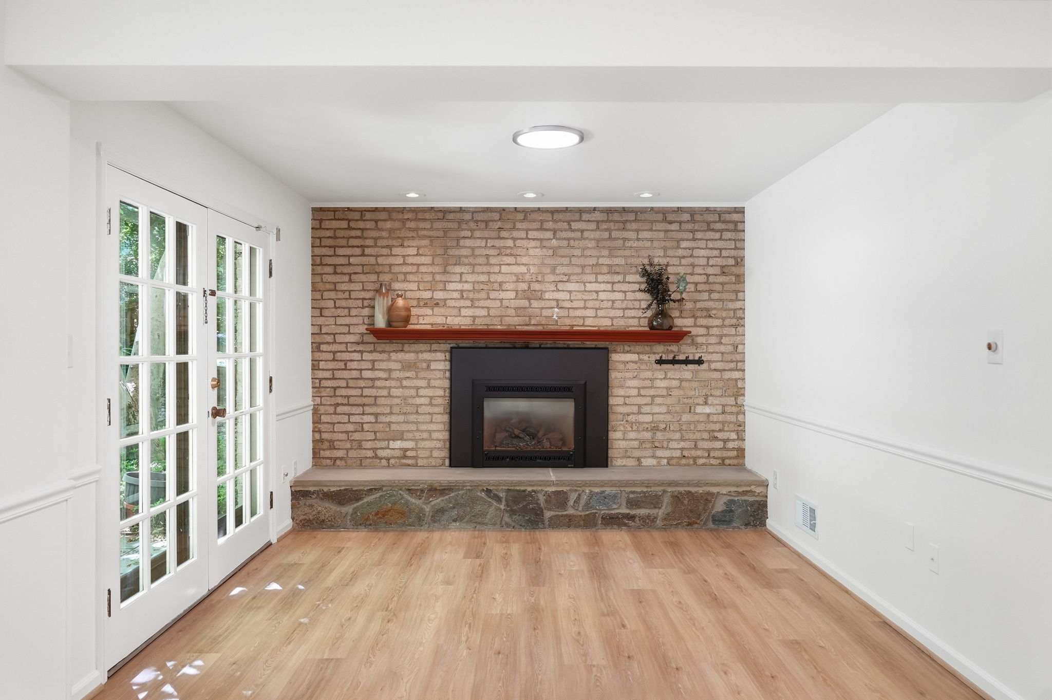Brick Fireplace Surround