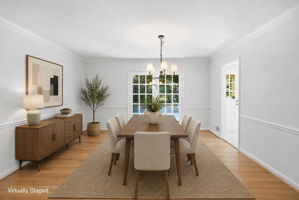 Dining Room with Access to Rear Patio