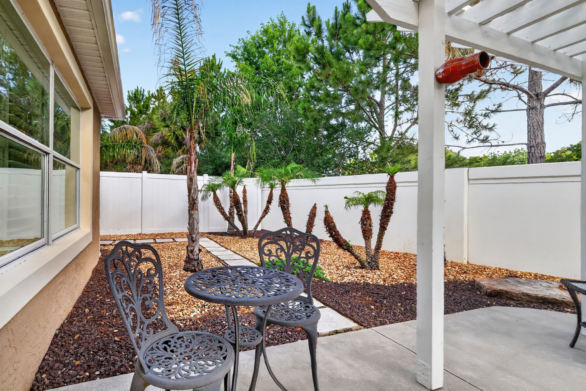 Courtyard with Pergola