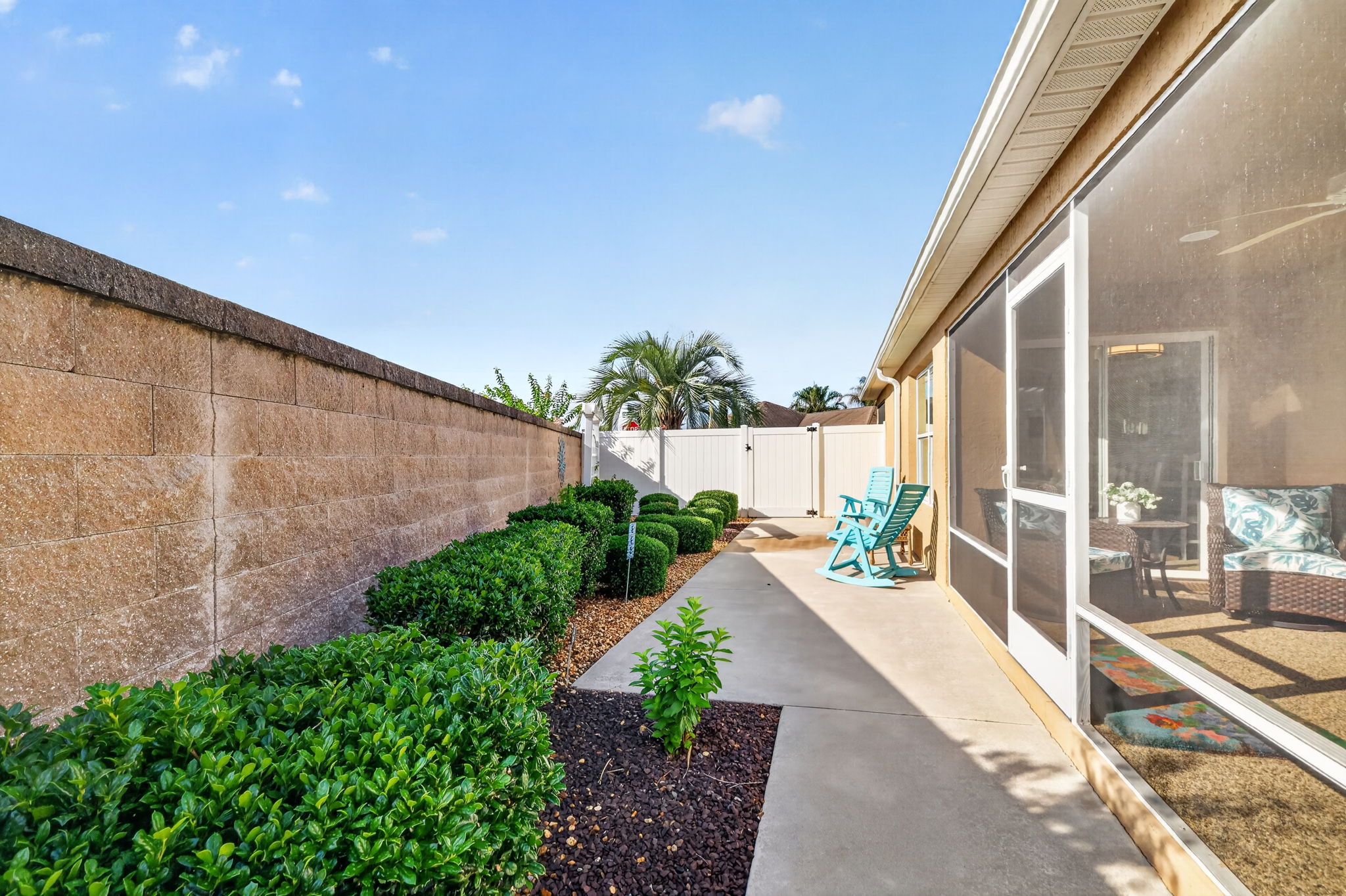 Side Courtyard