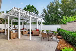 Courtyard with Pergola