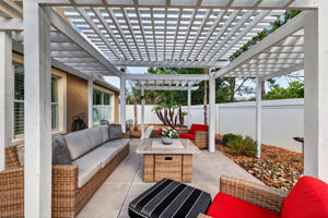 Courtyard with Pergola