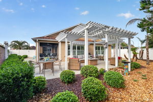 Courtyard with Pergola