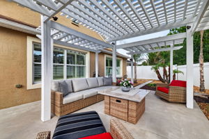 Courtyard with Pergola