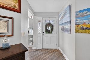 Front Entry and Foyer