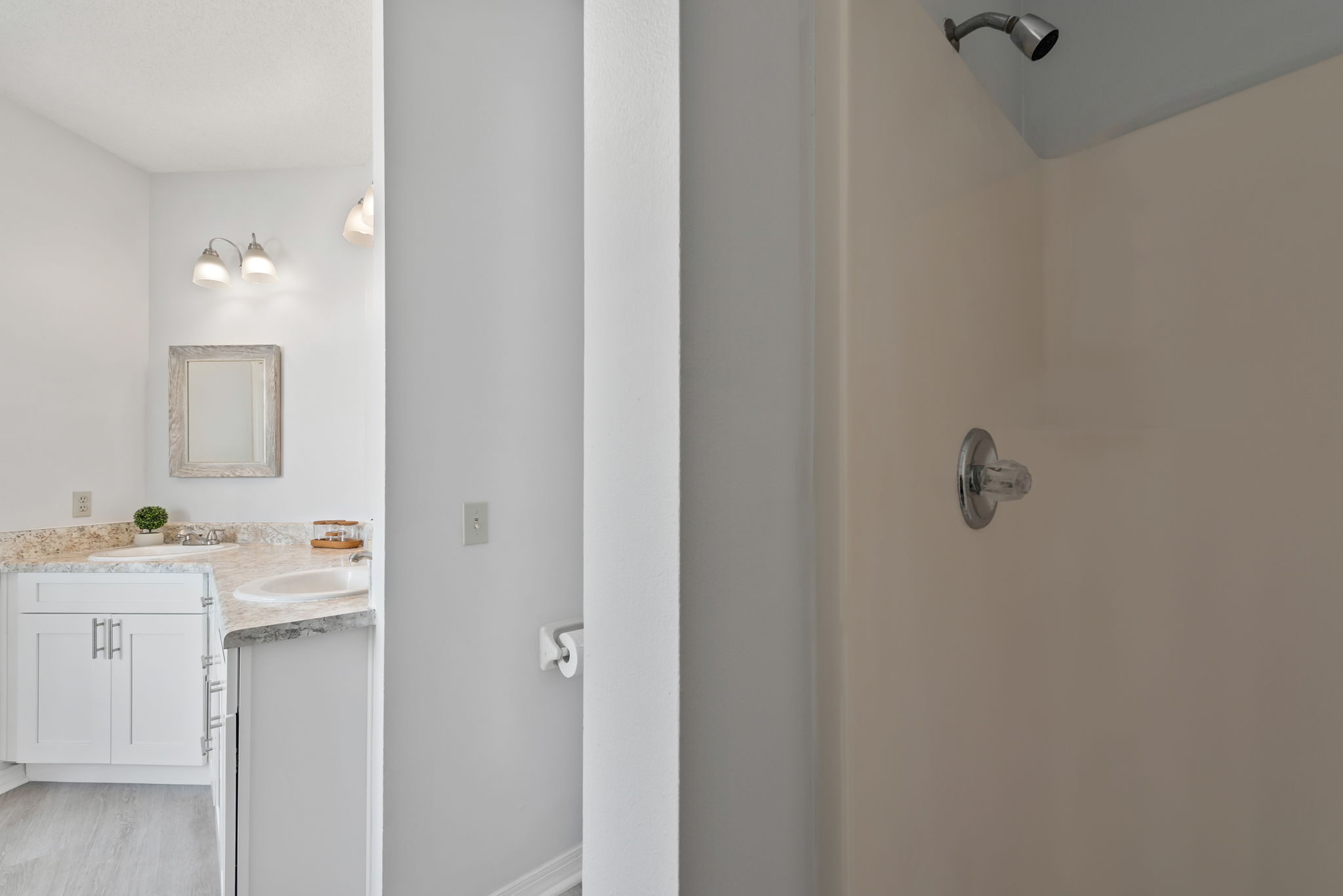 Primary Bathroom Showing Shower