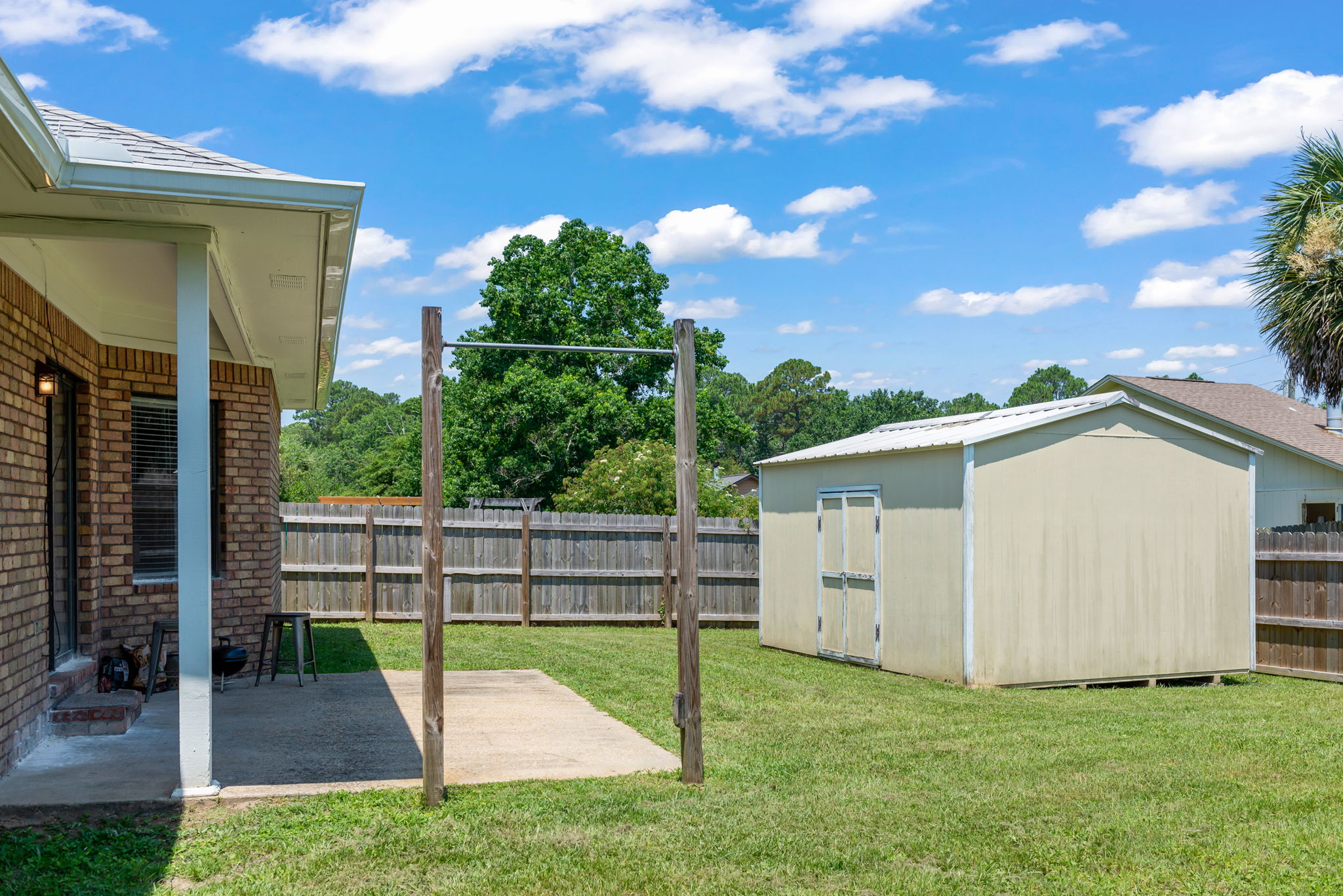 Back Yard and Patio