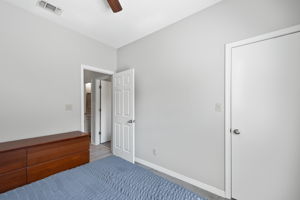 Bedroom Showing Closet