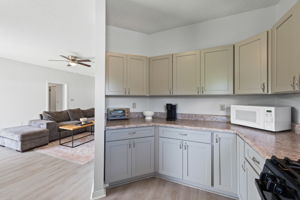 Kitchen and Living Room