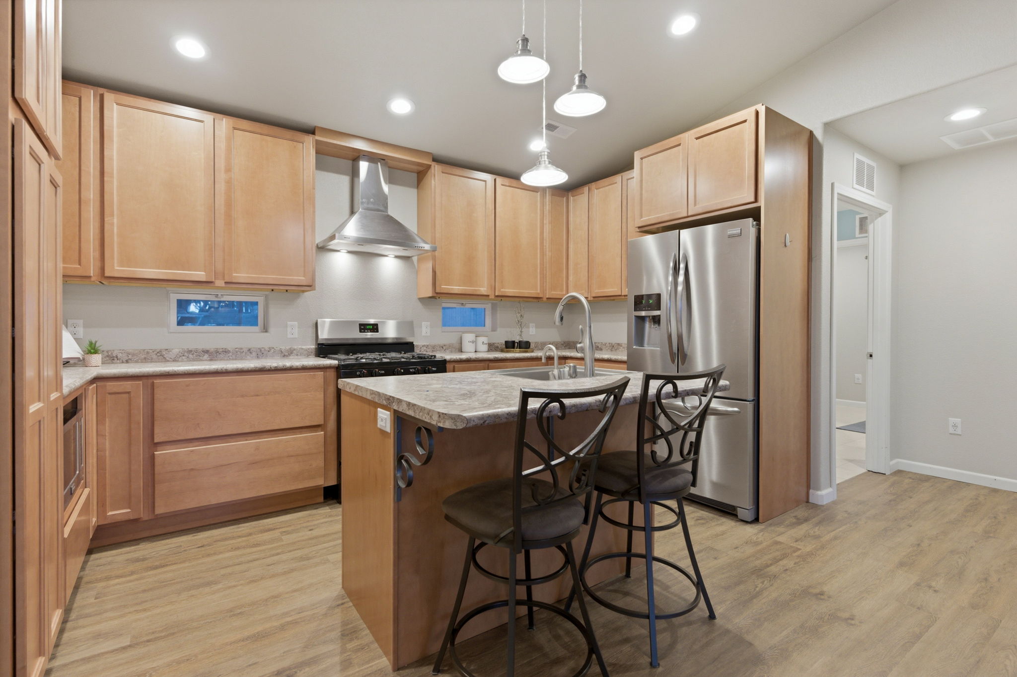ADU - Kitchen with Gas Stove