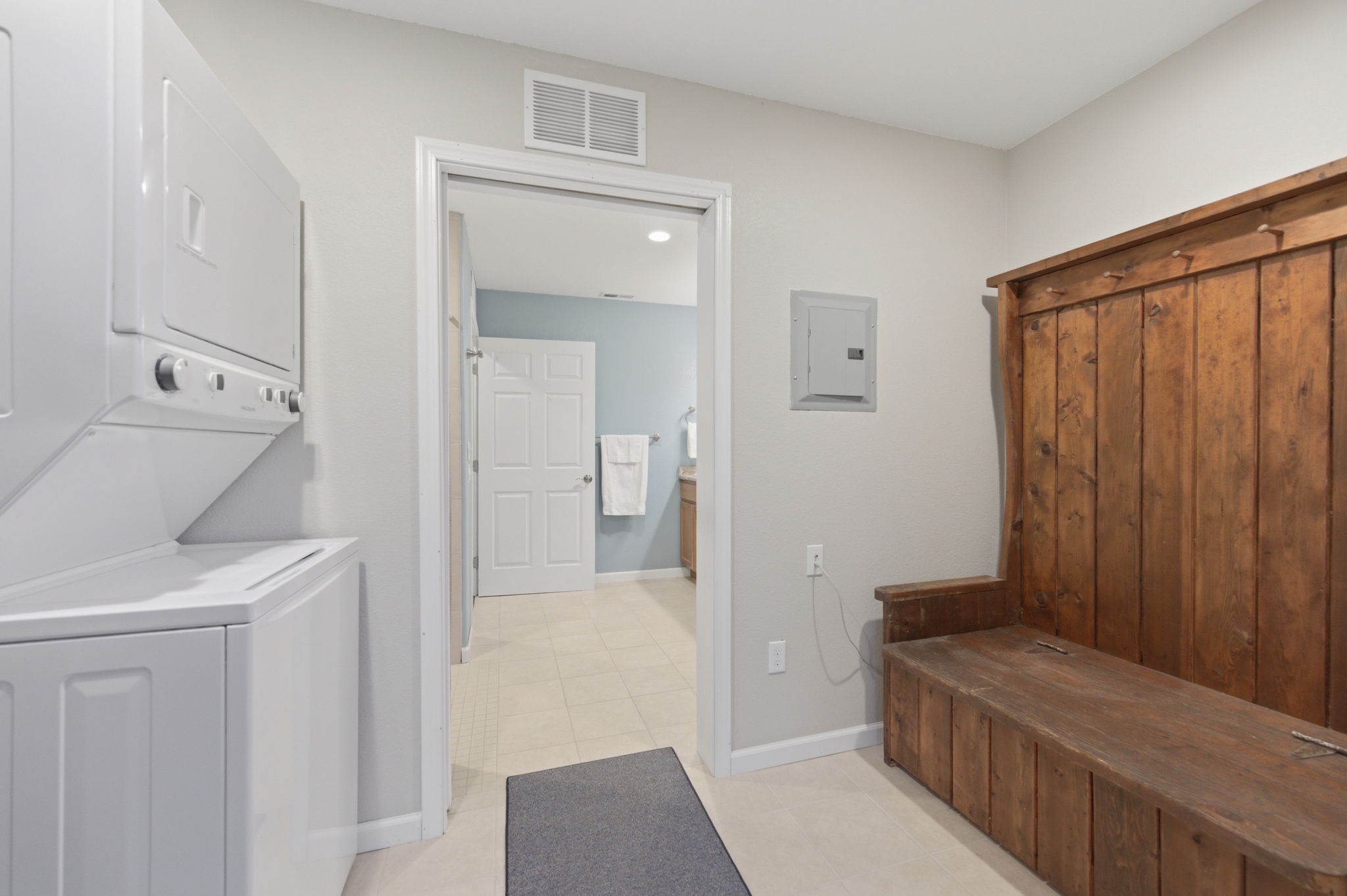 ADU Mudroom and Laundry
