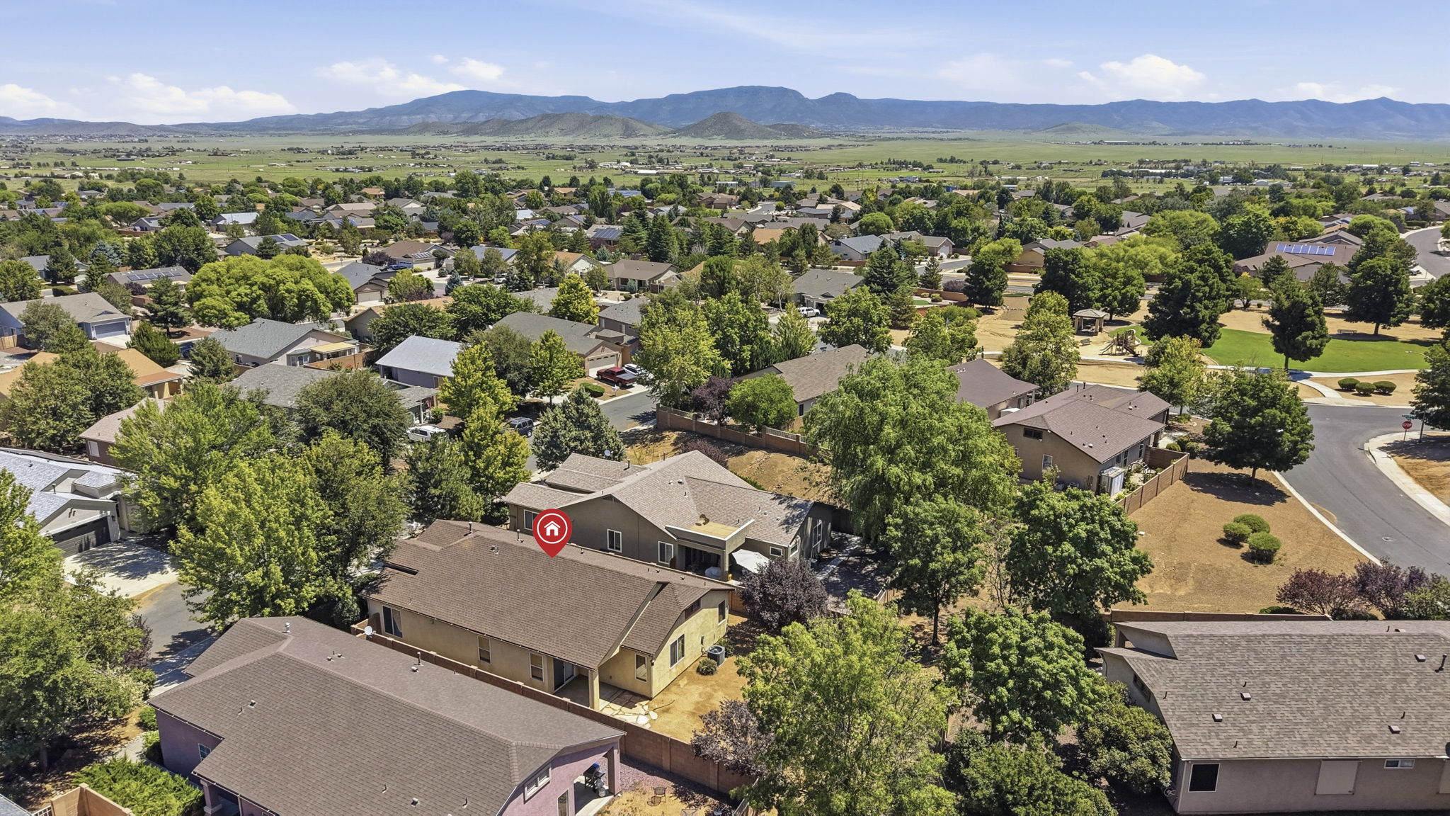 Aerial Pinned