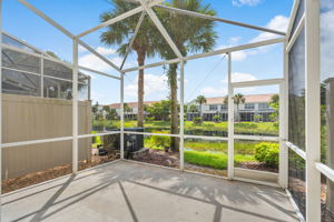 Screened Lanai with Lake view