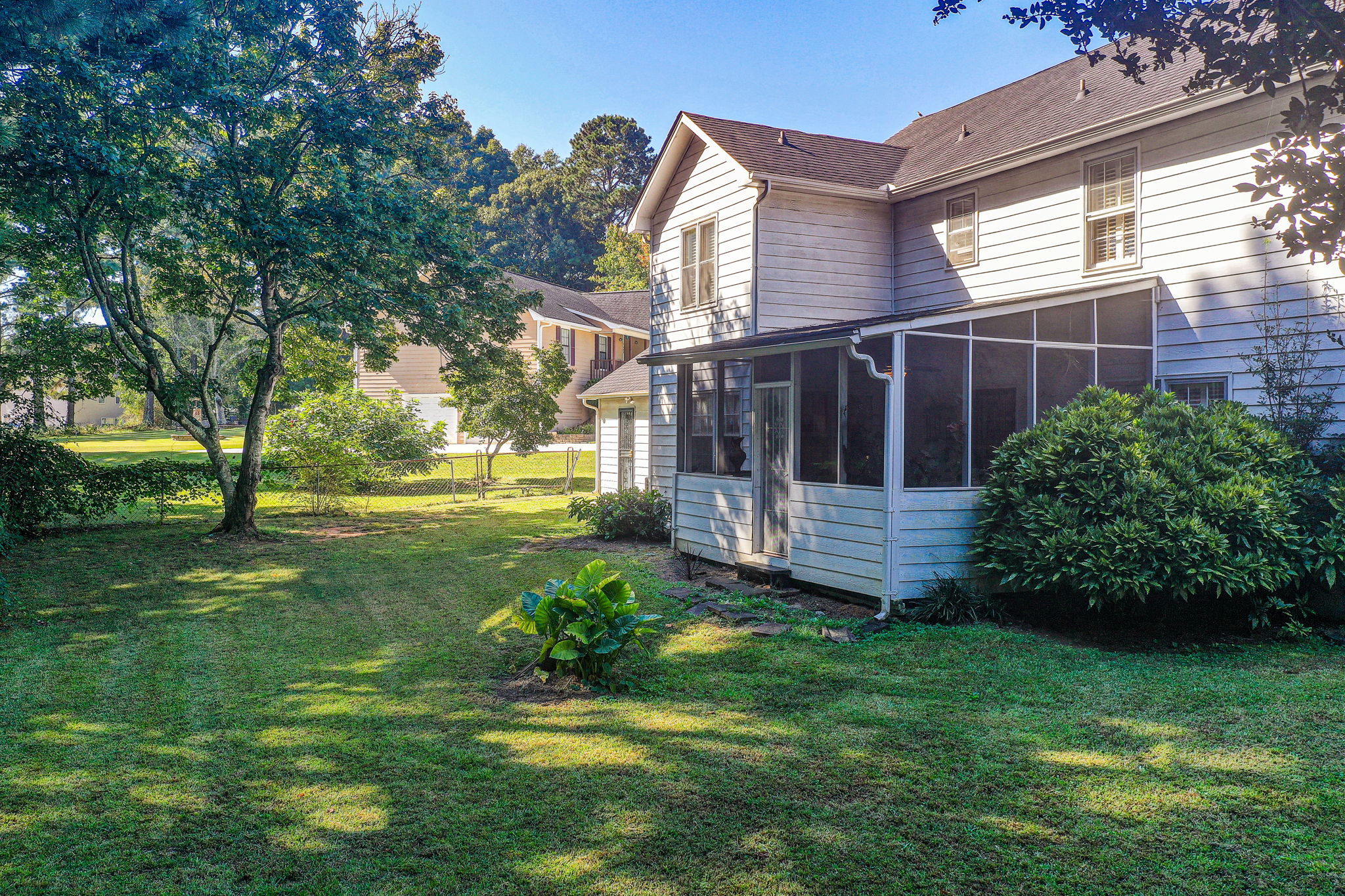 36 Aerial Back Yard w Ext Rear Partial