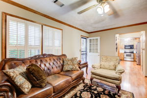 19 Family Room B w Kitchen View