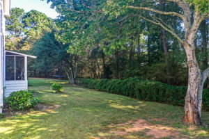 35 Aerial Back Yard w Sunporch Reference