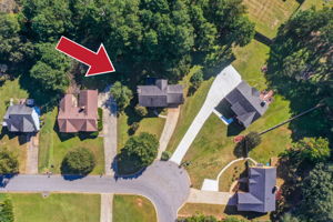 38 Aerial Lot + Neighborhood Bird's Eye View