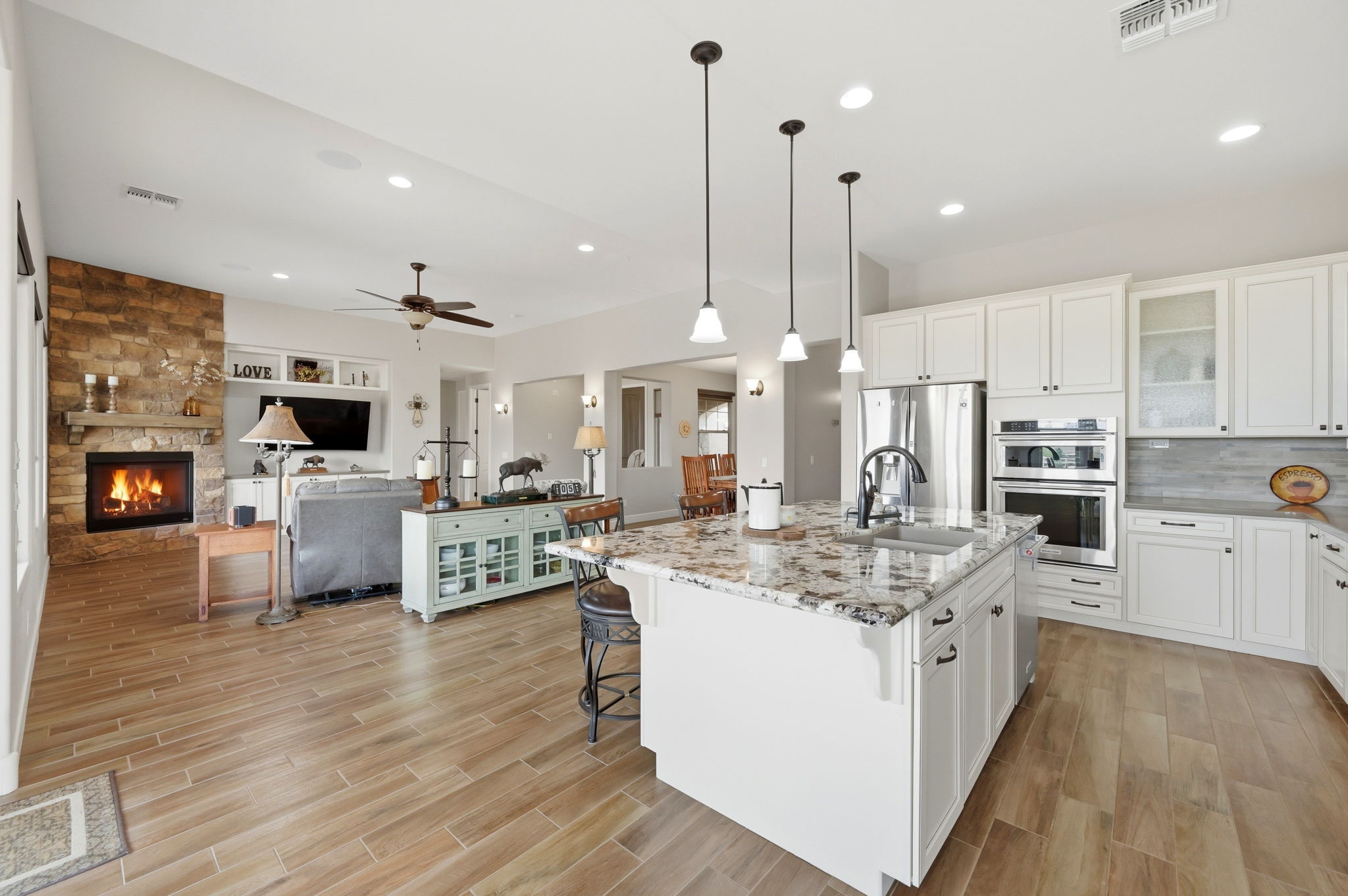 Kitchen to Living Room