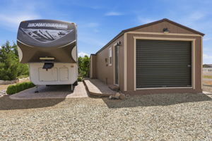RV Parking and Detached Garage