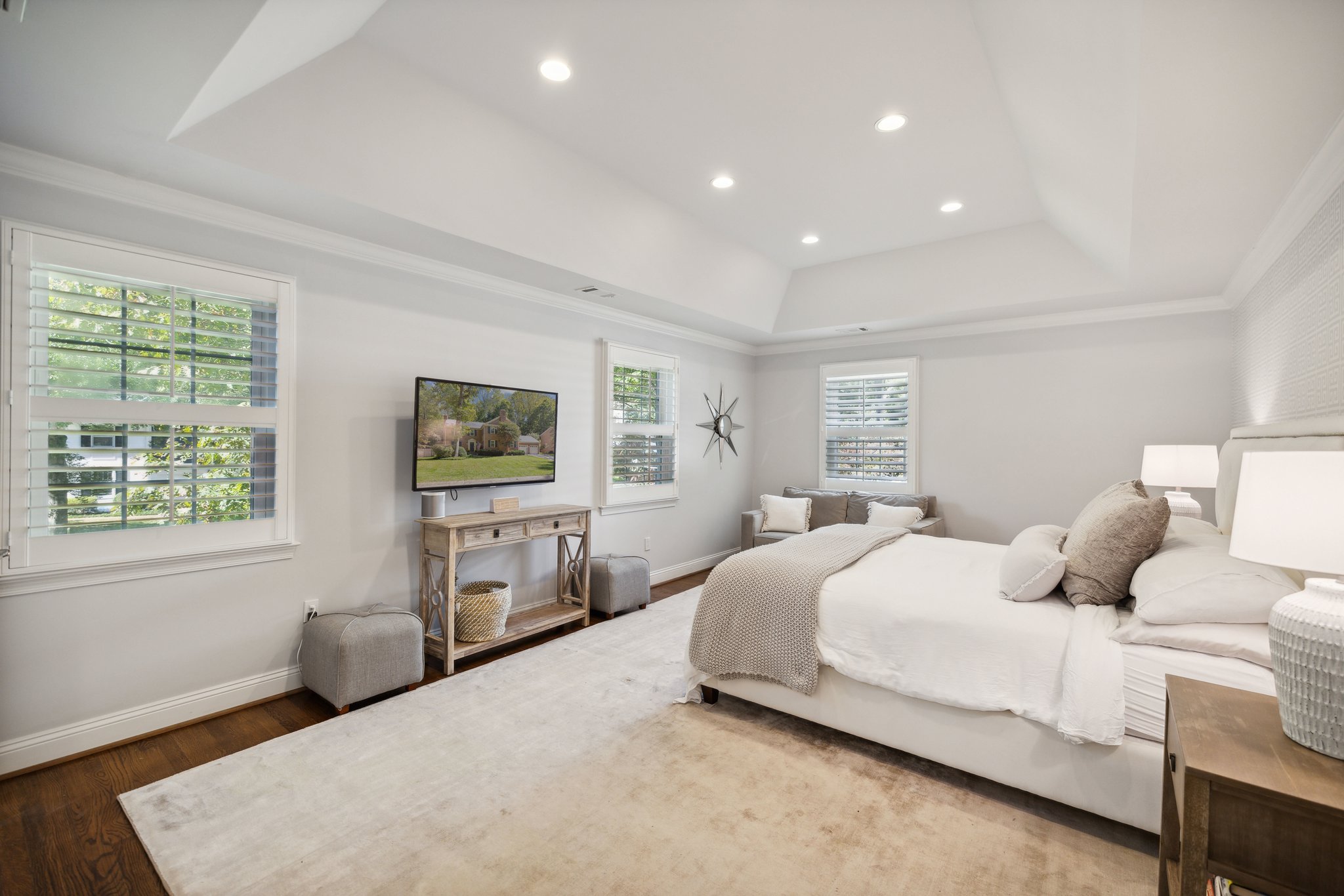 Primary Bedroom featuring Coffered Ceilings