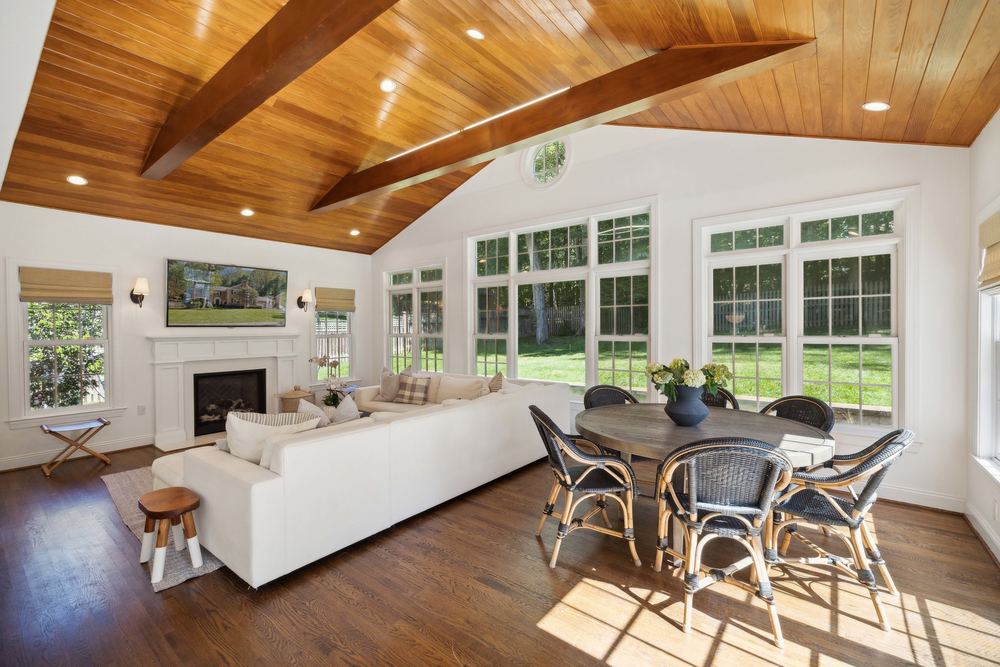 Family Room and Breakfast Area