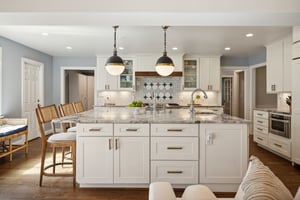 Gourmet Kitchen with Expansive Island  and tons of storage