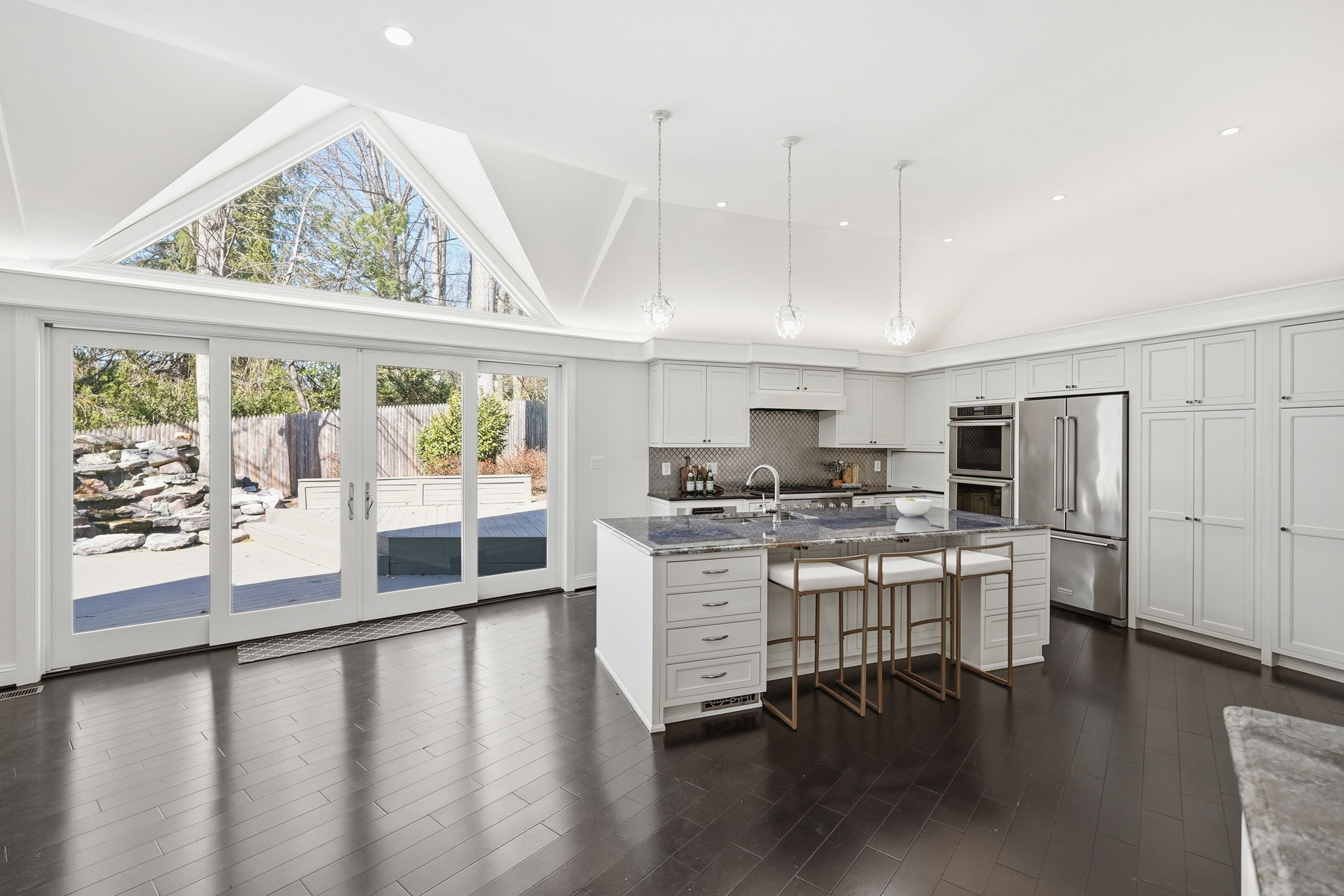 Open Concept Kitchen with Access to Rear Patio