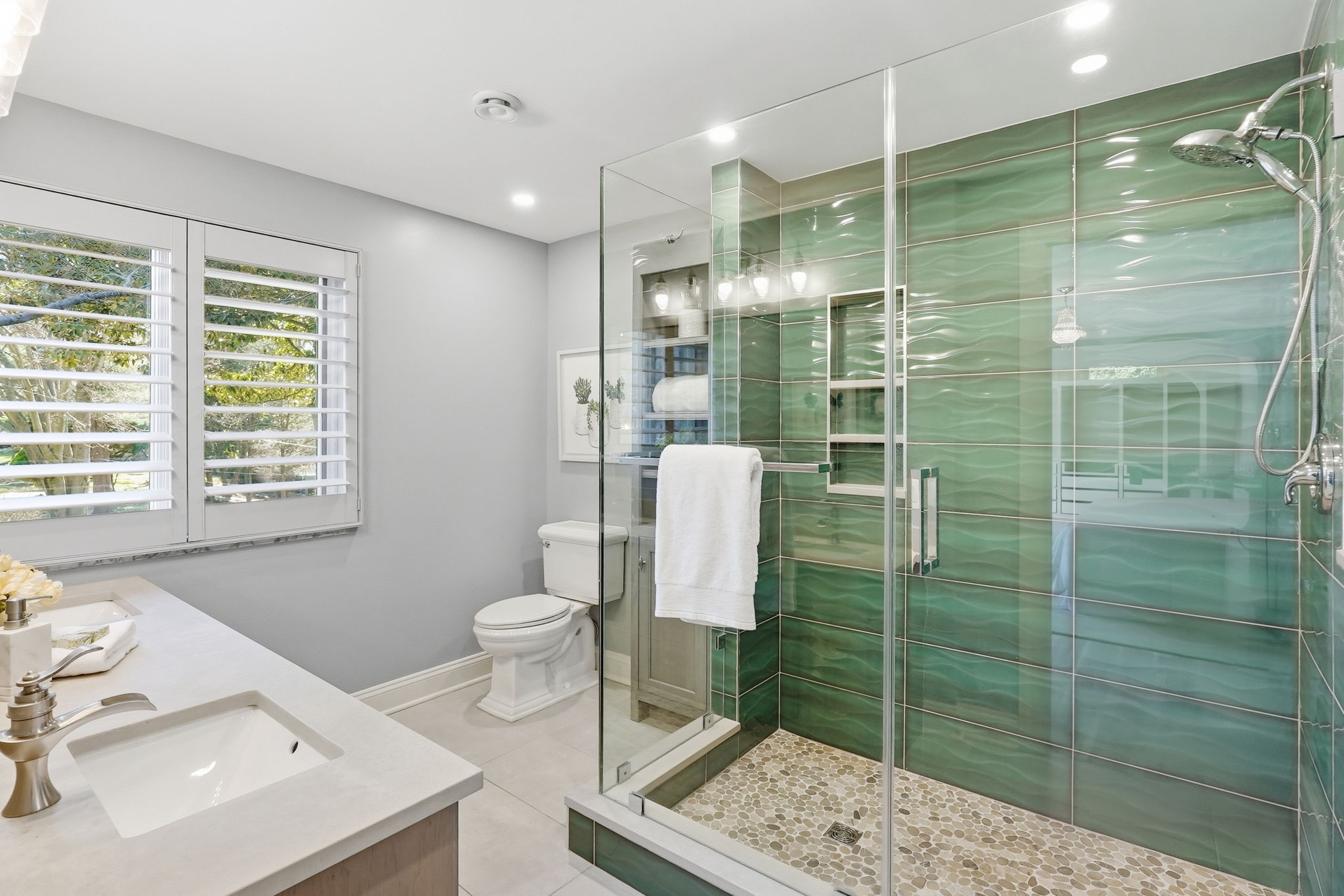 Renovated Primary Bathroom