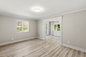 Bedroom 3 with Office/Sitting Room