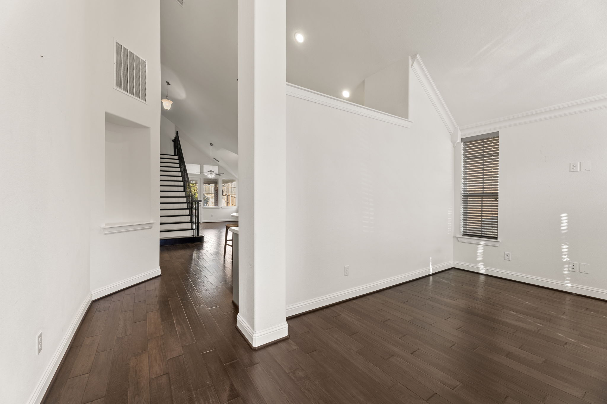 Foyer Area and formal Living room