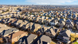 Aerial View of the house