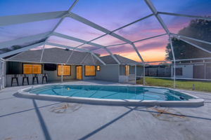 Pool Area - Virtual Twilight