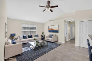 Family Room - Virtually staged