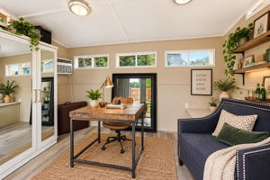 Virtually Staged Office and Creative space