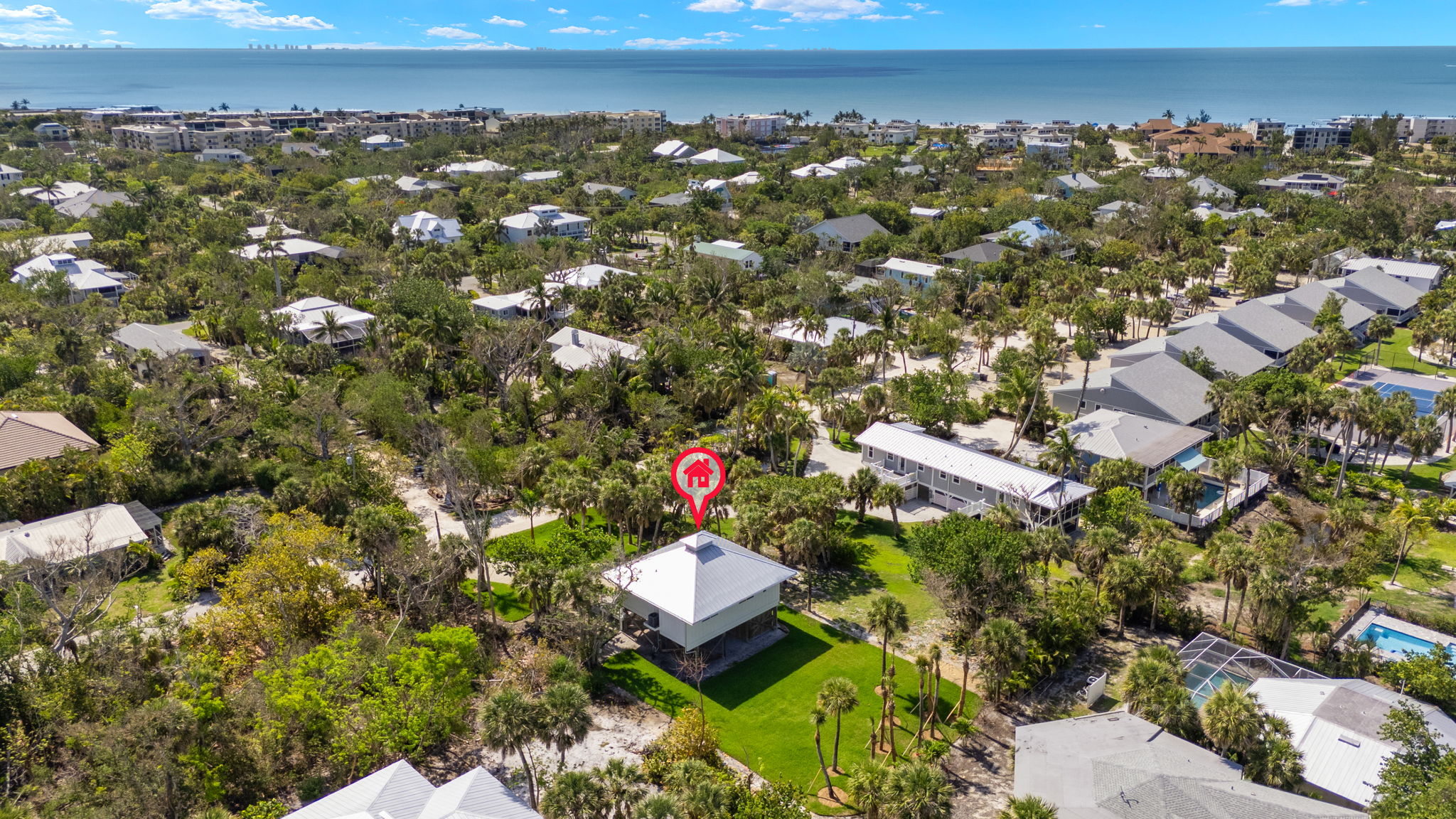 Aerial Rear Exterior 2 - marker