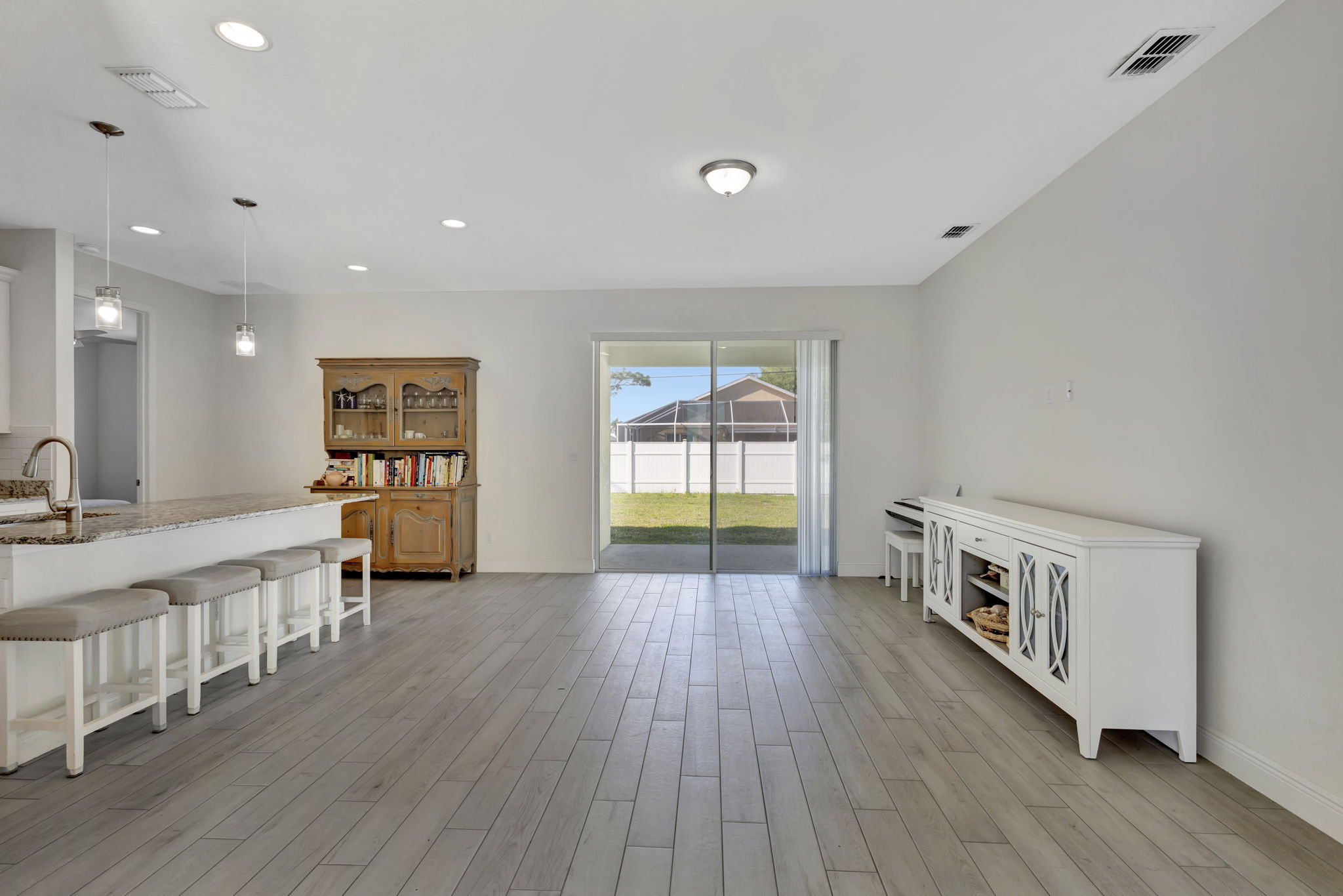 Great Room Living and Dining