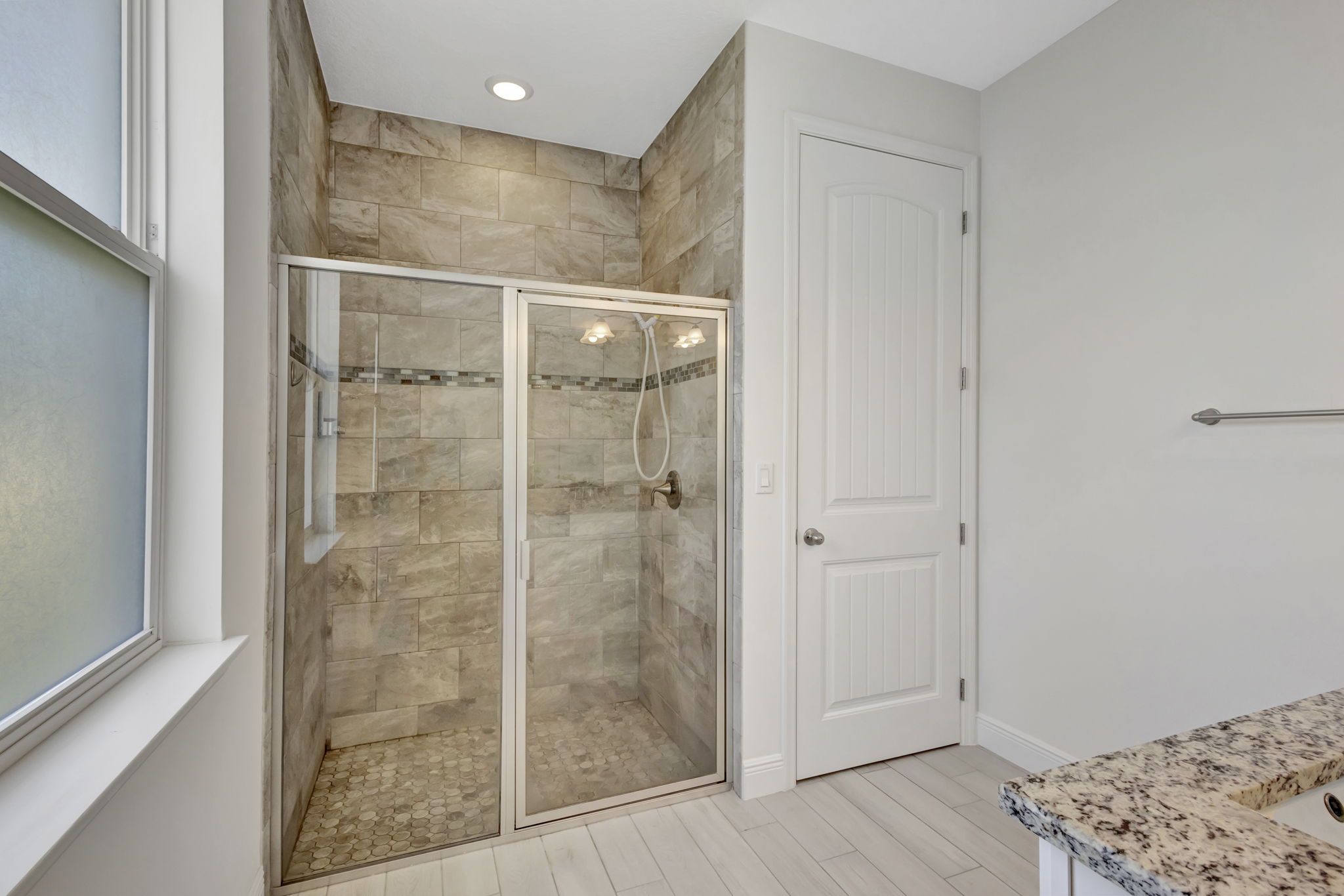 Master Bath In Main house Walk-in shower