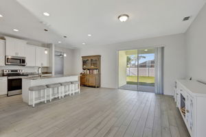 View from Foyer to Covered Patio