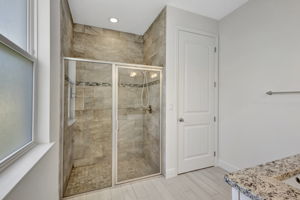 Master Bath In Main house Walk-in shower