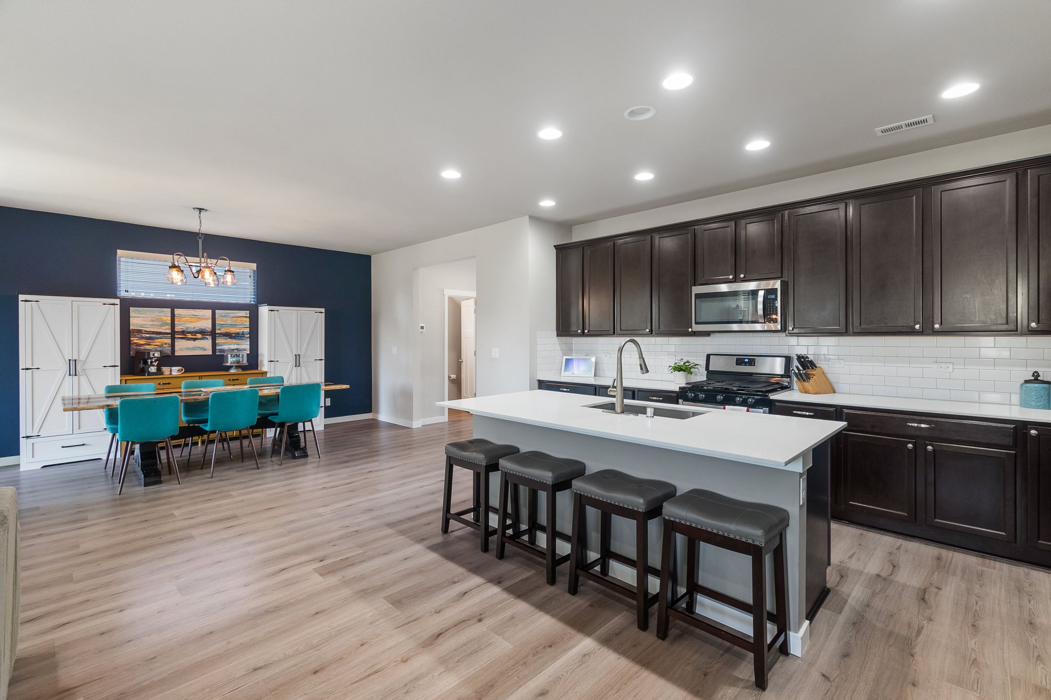Easy to care for laminate flooring