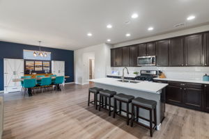 Easy to care for laminate flooring