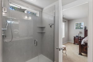 Light-filled shower