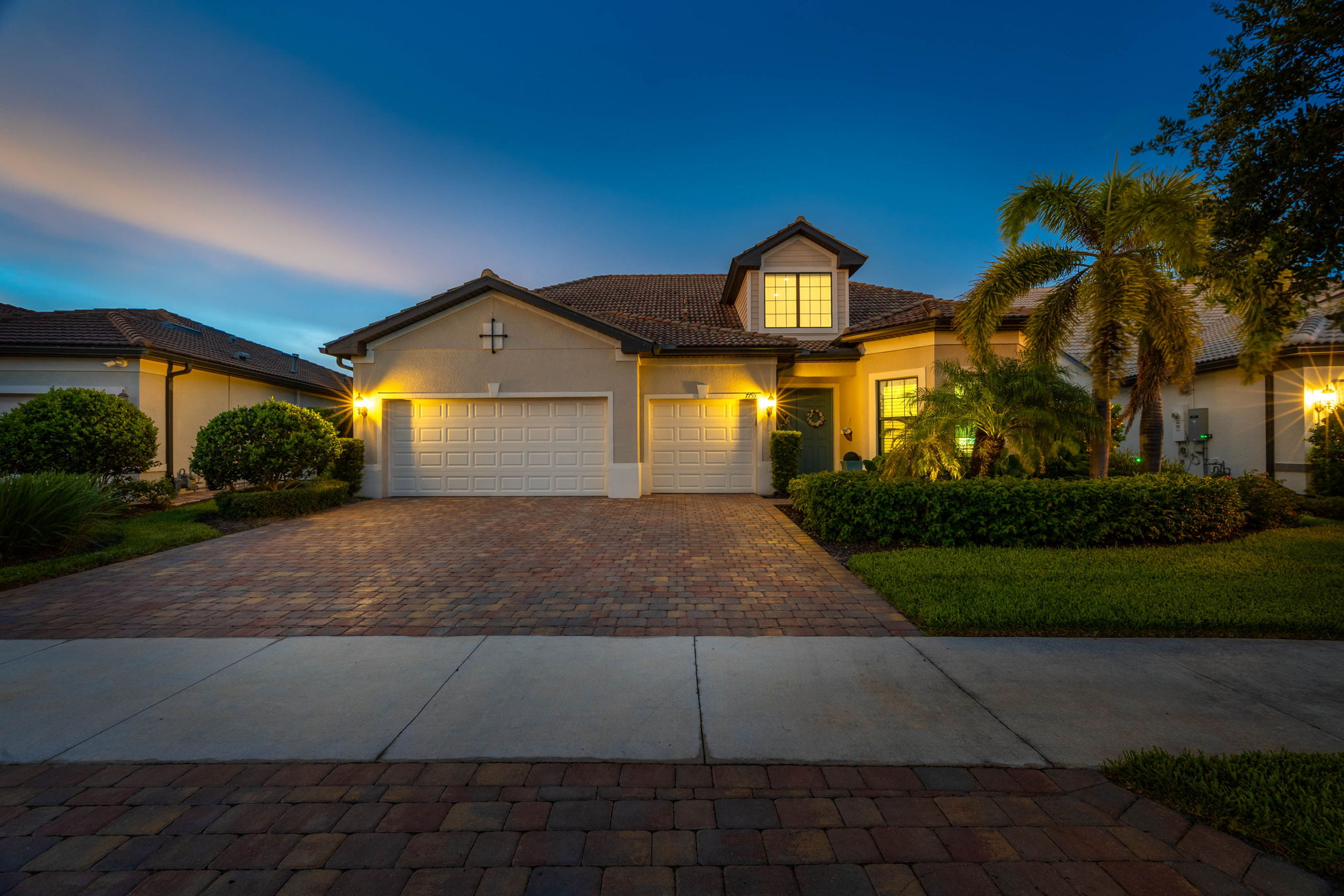 Front Exterior- Night