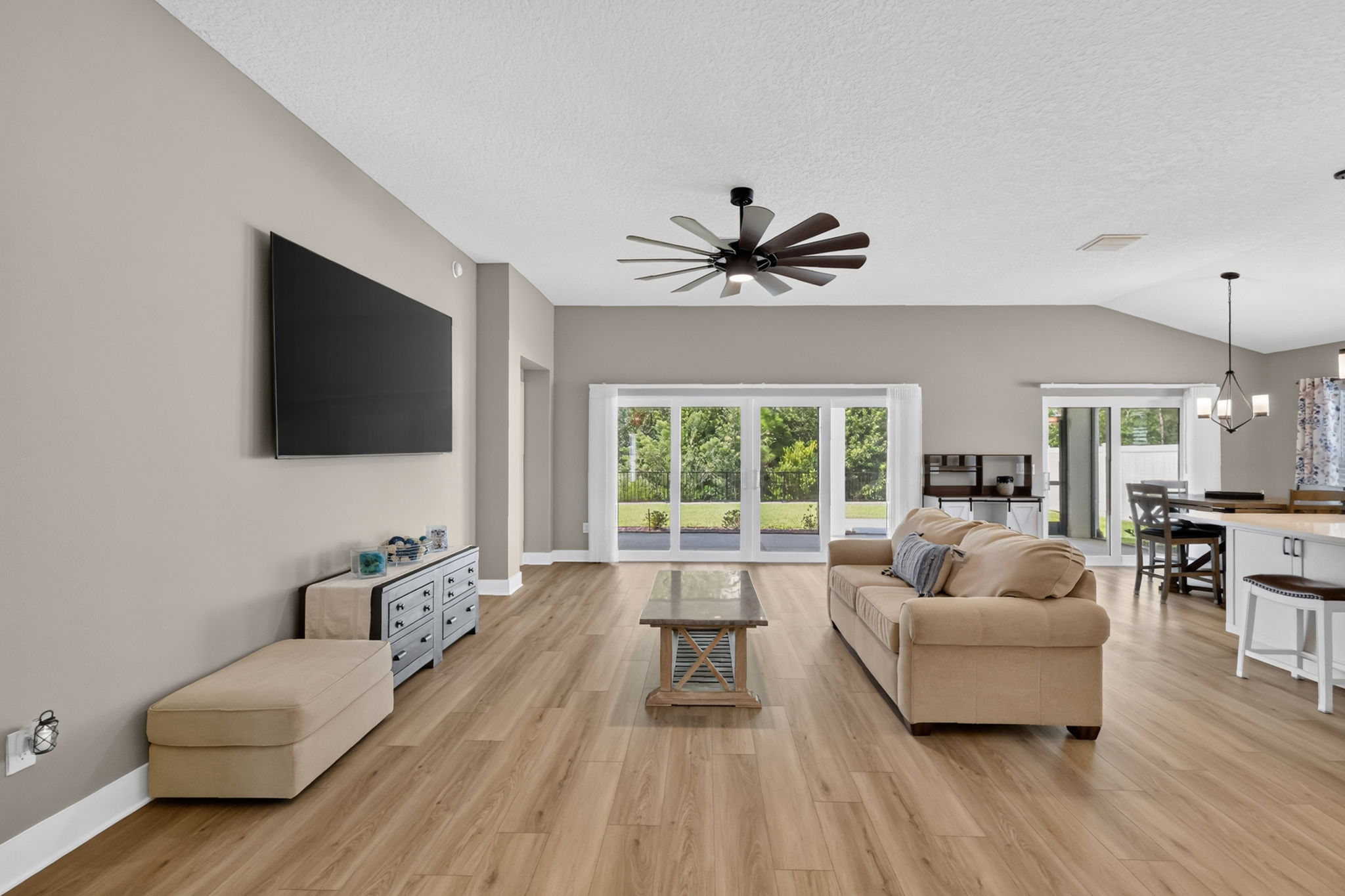 Living, Kitchen, and Dinette