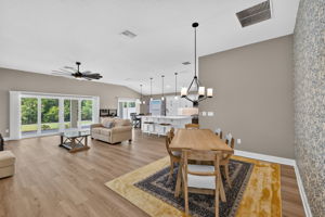 Living, Dining, Kitchen, and Dinette