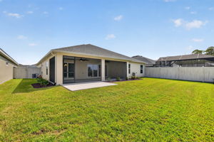 PRIVATE, SPACIOUS Rear Yard with ROOM FOR a POOL!